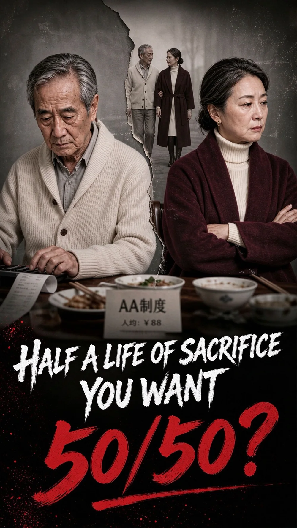 Half a Life of Sacrifice, You Want 50/50? poster